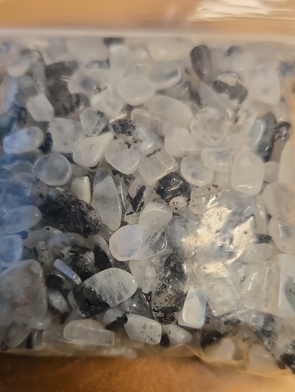 Moonstone Polished Tumbled Chips